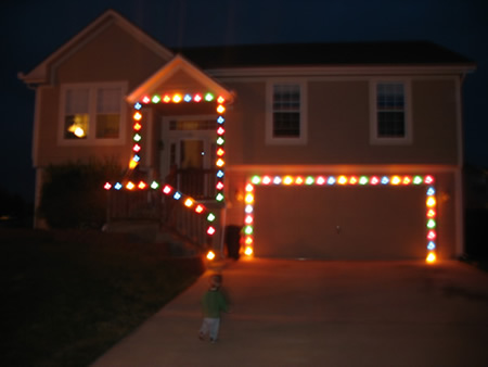 Christmas House Lights