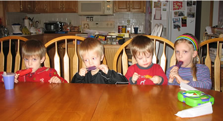 January Popsicles